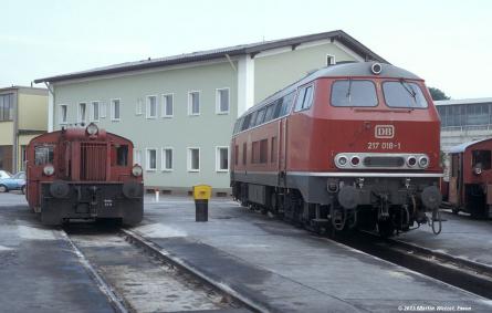 16.07.1982 im Bw Regensburg