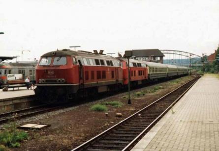 26.07.1992 Kiel Hauptbahnhof