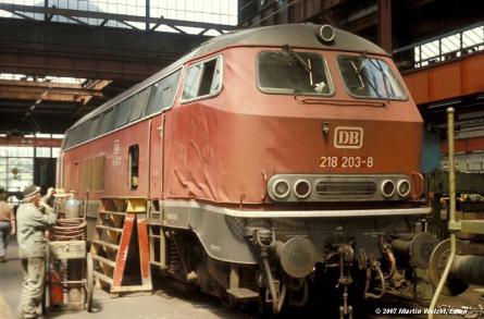 26.07.1978 im AW Nürnberg