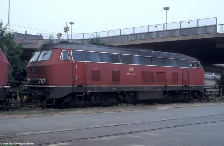 18.07.1982 im Bw Nürnberg Hbf