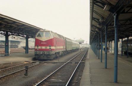 26.03.1996 im Bahnhof Zittau