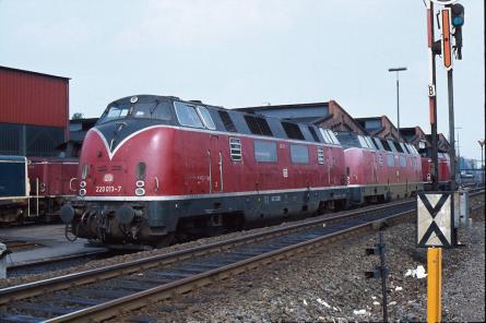 16.08.1980 im Bw Lübeck