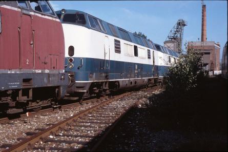 04.09.1991 im Bw Rosenheim