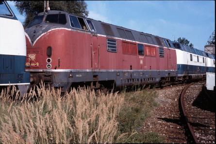 04.09.1991 im Bw Rosenheim