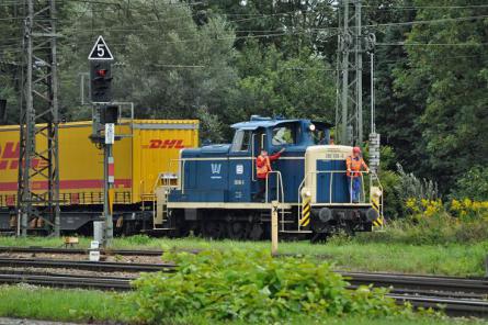 28.08.2010 in Rosenheim Güterbahnhof