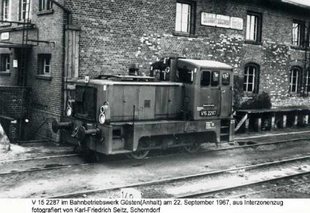 22.09.1967 im Bw Güsten (Anhalt)