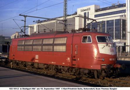 19.09.1997 in Stuttgart Hbf