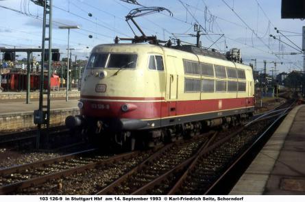 14.09.1993 in Stuttgart Hbf