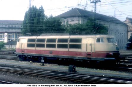 17.07.1982 in Nürnberg Hbf