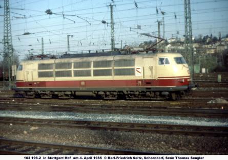 04.04.1985 in Stuttgart Hbf