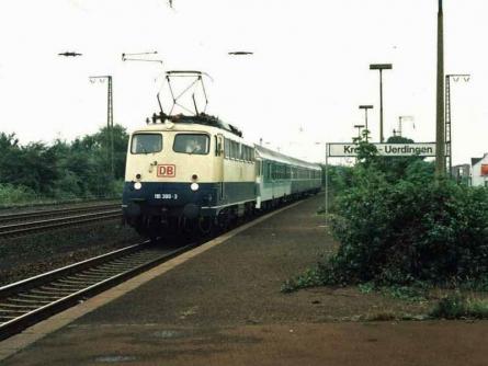 26.08.1997 Bahnhof Krefeld-Uerdingen