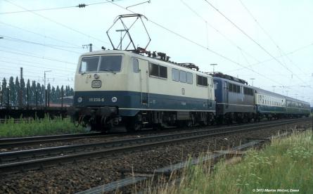 17.07.1982 im Rangierbahnhof Regensburg Ost