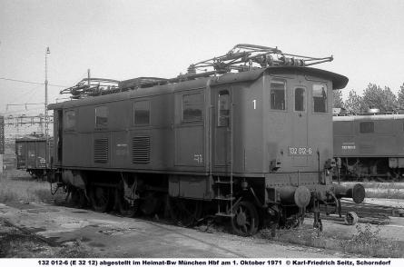 01.10.1971 im Bw München Hbf