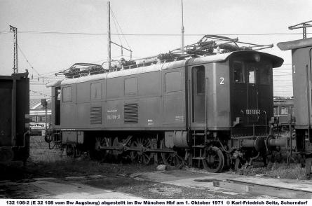 01.10.1971 im Bw München Hbf