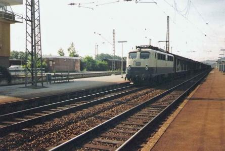 Sommer 1994 im Bahnhof Eschwege West