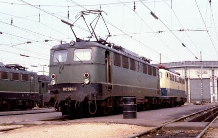 Juni 1982 im Bw Mannheim