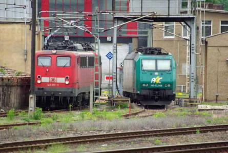 21.05.2009 im Eisenacher Bahnbetriebswerk