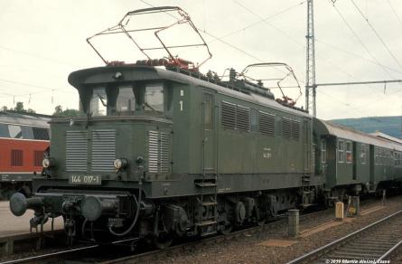 18.08.1977 in Aalen Bahnhof