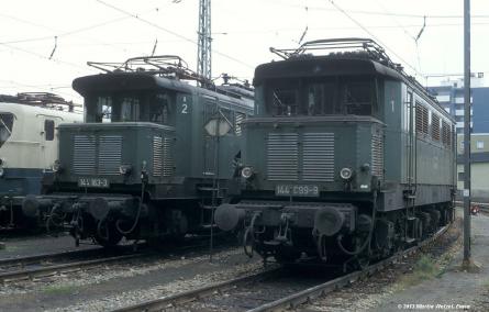 17.07.1982 im Bw Regensburg