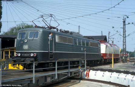 15.07.1982 im Bw Nürnberg Rbf