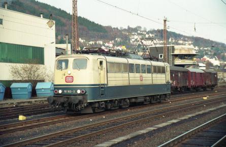 03.12.1991 im Bahnhof Werdohl