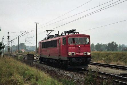 25.10.2007 Einfahrt in PCK Werksbahnhof Stendell
