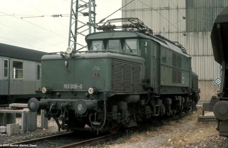 19.08.1977 in Aalen Bahnhof