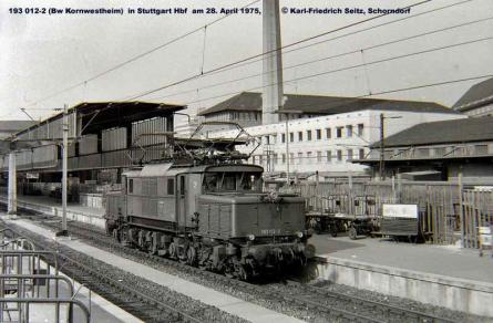 28.04.1975 in Stuttgart Hbf