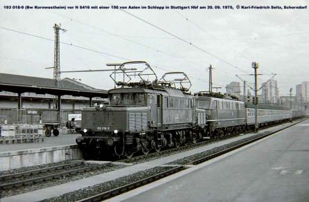 30.09.1975 in Stuttgart Hbf