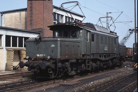 31.08.1985 im Bw Regensburg