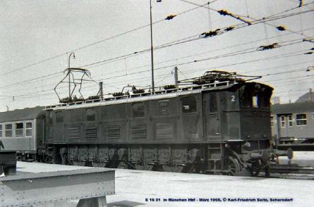 März 1965 in München Hbf