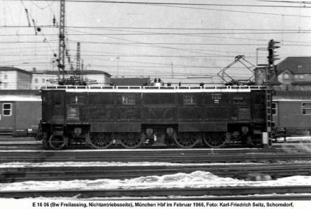 Februar 1965 in München Hbf