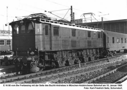 15.01.1965 in München-Holzkirchener Bahnhof