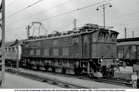 März 1965 in München Hbf
