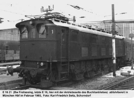 Februar 1965 in München Hbf