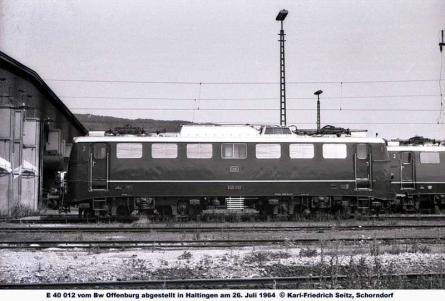 26.07.1964 im Bw Haltingen