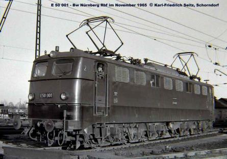 November 1965 im Bw Nürnberg Rbf
