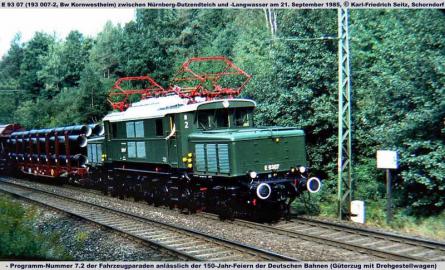 21.09.1985 zw. Nürnberg-Dutzenteich / -Langwasser