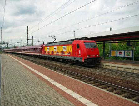 21.05.2009 durch den Bahnhof Eisenach