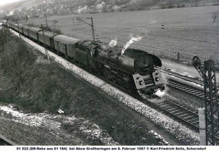 08.02.1967 bei Abzweigung Großheringen