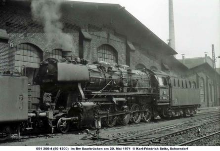 20.05.1971 im Bw Saarbrücken