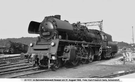 31.08.1968 im Bw Nossen