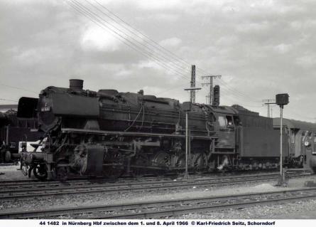 April 1966 in Nürnberg Hbf