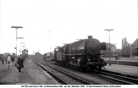 22.10.1967 Schweinfurt Hbf
