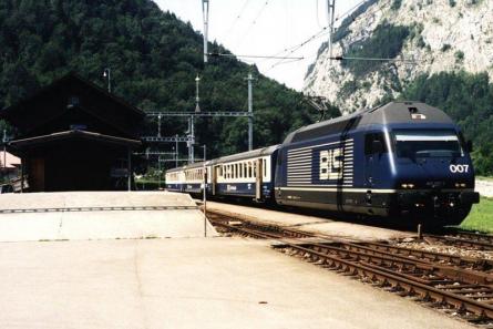 22.07.1995 Bahnhof Wimmis