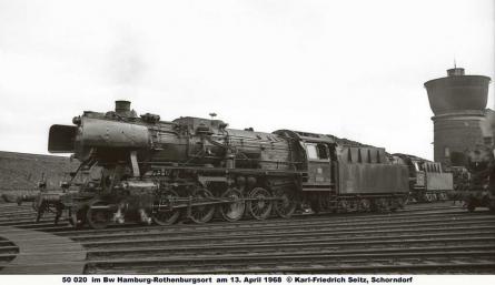 13.04.1968 im Bw Hamburg-Rothenburgsort