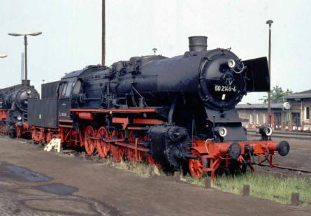 Juni 1990 im Bw Glauchau