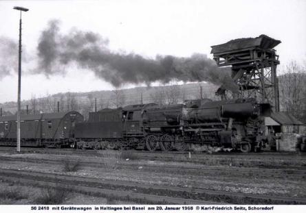 20.01.1968 im Bw Haltingen