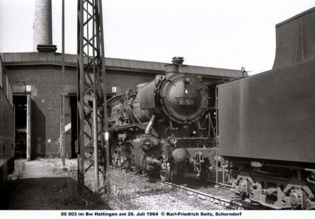 26.07.1964 im Bw Haltingen