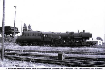 05.09.1970 im Bw Senftenberg